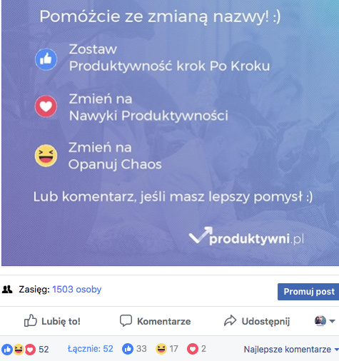 Bez etatu - zmiana nazwy ankieta
