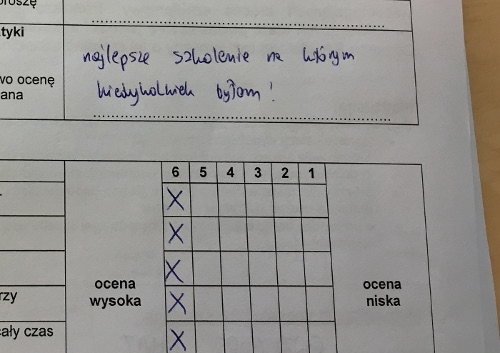 Bez etatu - najlepsze szkolenie
